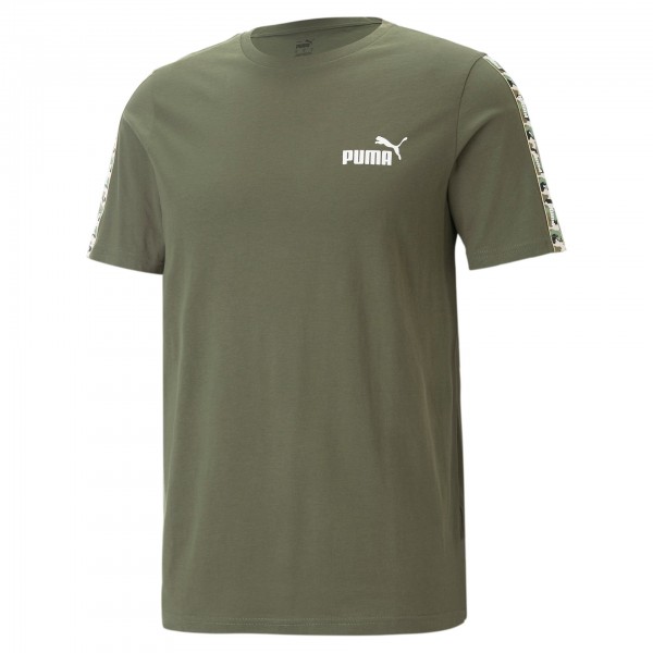 Puma ESS Tape Camo Herren T-Shirt 673358 (Grün 73)